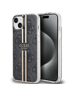 Guess Guess Etui na telefon Apple iPhone 15 Plus Czarny