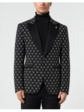 PHILIPP PLEIN PHILIPP PLEIN Marynarka 31968 Czarny Regular Fit
