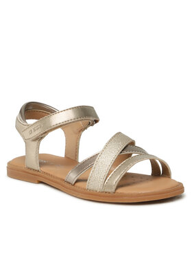 Geox Sandale J Sandal Karly Girl J5235D 0NFHI C2010 S Zlatna