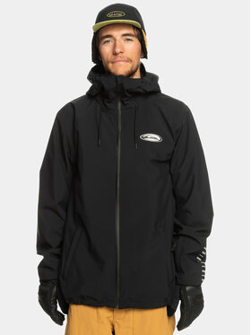 Quiksilver Quiksilver Geacă outdoor High In Th Hood EQYTJ03436 Negru Regular Fit