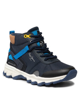 Pepe Jeans Pepe Jeans Trzewiki Peak Trail Junior PBS50095 Granatowy