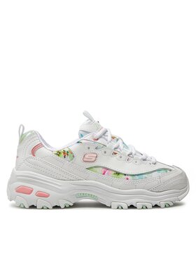 Skechers Skechers Sneakersy D'Lites-Blooming Fields 149794/WMLT Biały