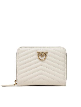 Pinko Pinko Veľká dámska peňaženka Taylor Zip Around PE 23 PCPL 100249 A0GK Écru