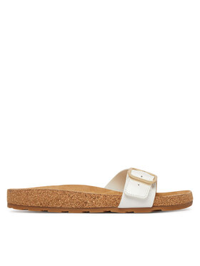 Tommy Hilfiger Tommy Hilfiger Nazouváky Cork Footbed Slip-On FW0FW09344 Bílá