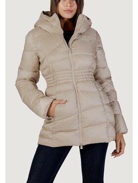 EA7 Emporio Armani EA7 Emporio Armani Giacca di pelle BOMBER JACKET Beige Egg Fit