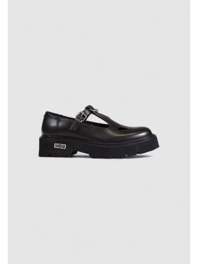 Cult Cult Sandali SLASH 4216 LOW W LEATHER W/ PIERCING Nero