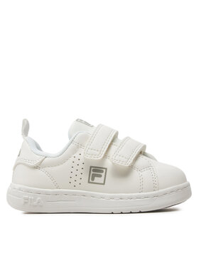 Fila Fila Sneakersy CROSSCOURT 2 NT VELCRO kids FFK0018 10005 Bílá