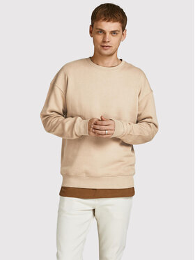 Jack&Jones Jack&Jones Džemperis ar kapuci Star 12208182 Bēšs Regular Fit
