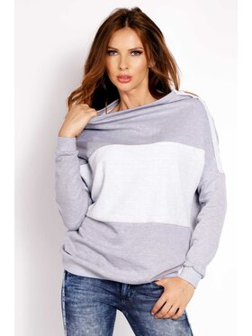 Awama Awama Felpa L022 Grigio Basic Fit