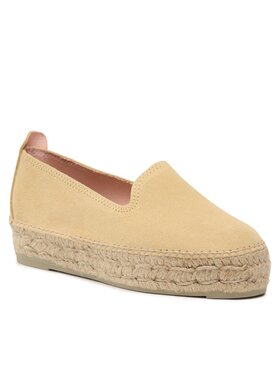 Manebi Manebi Espadrilky Suede Double Sole Espadrilles R 4.2 D0 Béžová
