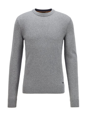 BOSS Boss Пуловер Kontreal 50434315 Сив Regular Fit