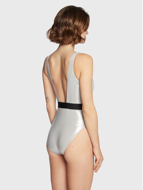 Calvin Klein Swimwear Kupaći Kostim KW0KW01956 Srebrna