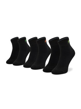 Skechers Skechers Set od 3 para dječjih niskih čarapa SK42025 Crna