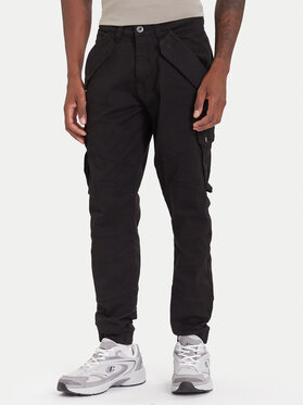 Alpha Industries Alpha Industries Medžiaginės kelnės Combat 126215 Juoda Slim Fit