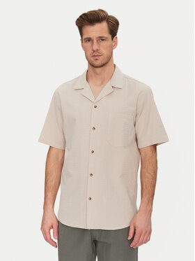 Only & Sons Only & Sons Koszula Eye Resort 22030342 Beżowy Relaxed Fit