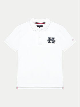 Tommy Hilfiger Tommy Hilfiger Tricou polo KB0KB09029 Alb Regular Fit