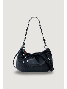 Desigual Desigual Torebka BAG_HALF LOGO WAVERLY Czarny