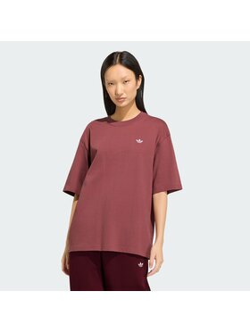 adidas adidas T-Shirt 165409 Czerwony Oversize