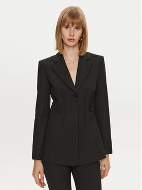 Simona Corsellini Simona Corsellini Sakoi A24CPGI017 Crna Slim Fit
