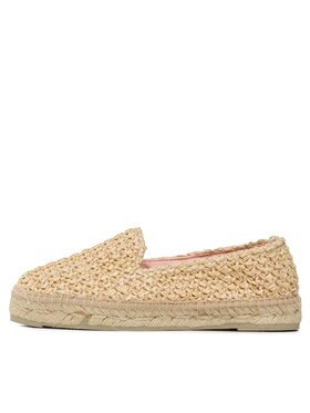 Manebi Espadrile Flat Espadrilles V 2.7 N0 Bež