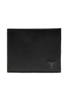 Guess Guess Велике Чоловіче Портмоне Mito SMMTCL LEA20 Чорний