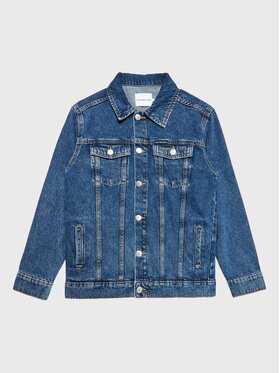 Calvin Klein Jeans Calvin Klein Jeans Džínsová bunda IU0IU00381 Modrá Regular Fit