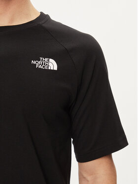 The North Face T-shirt NF0A87NU Crna Regular Fit