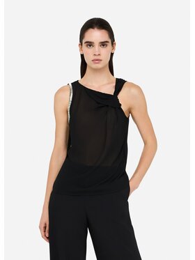 Liu Jo Liu Jo T-Shirt CF5140J008822222 Czarny Regular Fit