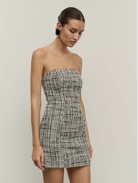 La Mania La Mania Sukienka codzienna BELLA Czarny Classic Fit