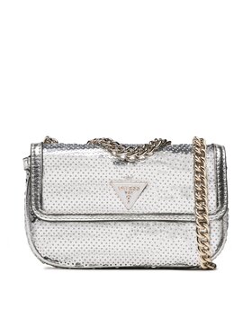 Guess Guess Kabelka Spark (EG) Mini Bags HWEG87 00780 Strieborná