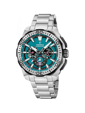 Festina Festina Zegarek F20724-6 Srebrny