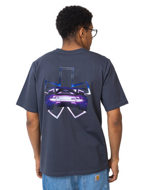 Kamuflage Kamuflage T-Shirt V12 Szary Oversize