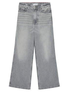 Tommy Hilfiger Tommy Hilfiger Jeansy Mabel KG0KG08647 Szary Wide Leg