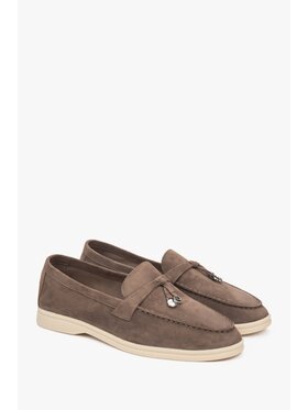 Estro Estro Μοκασίνια ER00117915 Καφέ