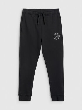 4F 4F Spodnie dresowe URBAN COMMUTER Czarny Regular Fit