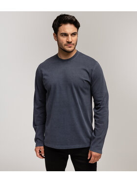 Lee Cooper Lee Cooper Longsleeve MARIUS 2400 Granatowy Regular Fit