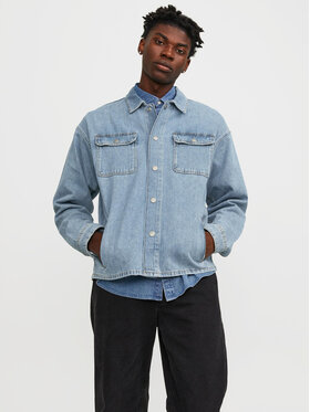 Jack&Jones Jack&Jones Geacă de blugi Chase 12250086 Albastru Loose Fit