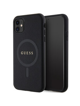 Guess Guess Etui na telefon iPhone 11 Czarny