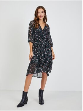 Orsay Orsay Sukienka 471688660000__38 Czarny Regular Fit