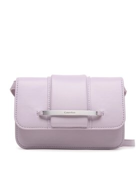 Calvin Klein Calvin Klein Torbica Bar Hardware Crossbody K60K610732 Ljubičasta