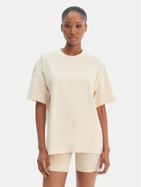 Reebok Reebok T-särk Reebok x Ewa Chodakowska RK25611CCW Beež Relaxed Fit