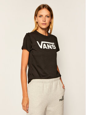 Vans Vans Póló Flying V Crew Tee VN0A3UP4 Fekete Regular Fit