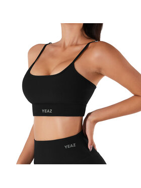Yeaz Yeaz Top TOUJOURS Czarny Slim Fit