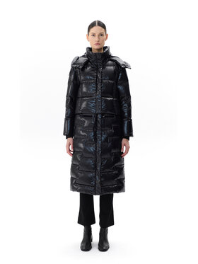 Tiffi Tiffi Kurtka damska TIMES Czarny Regular Fit