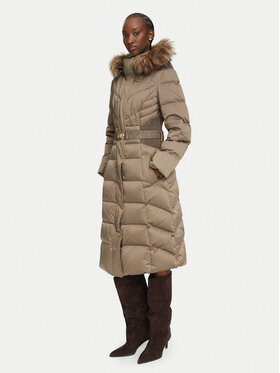 Guess Guess Geacă din puf W6BL36 W4084 Maro Regular Fit