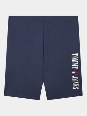 Tommy Hilfiger Curve Tommy Hilfiger Curve Спортни шорти DW0DW15775 Тъмносин Slim Fit