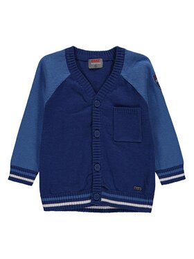 Kanz Kanz Sweter 1912517-3156 Niebieski Basic Fit