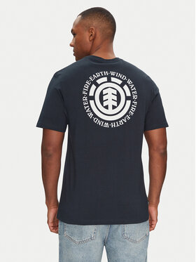 Element Element T-Shirt ELYZT00490 Granatowy Regular Fit