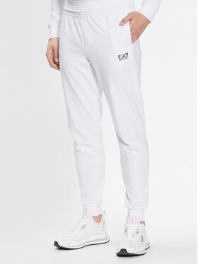 EA7 Emporio Armani EA7 Emporio Armani Pantaloni da tuta 8NPP53 PJ05Z 1100 Bianco Slim Fit