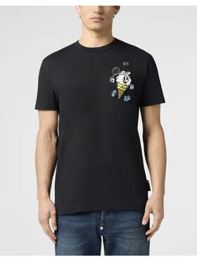 PHILIPP PLEIN PHILIPP PLEIN T-Shirt 30558 Czarny Regular Fit